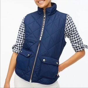 NWT J. Crew Excursion Quilted Down Vest Size XXL